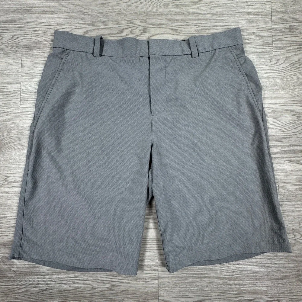 Nike Mens Golf Shorts Dri-FIT Victory Grey 34 Performance Athletic Stretch